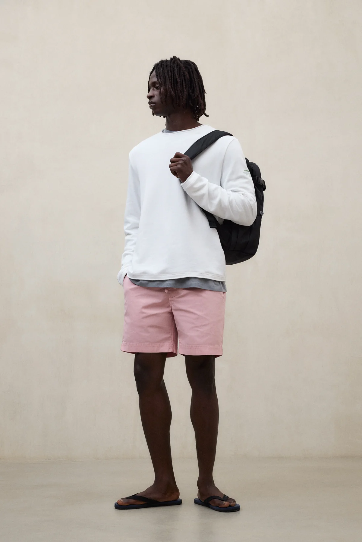 CAMISETA DE MANGA LARGA ACT BLANCA - Image 4