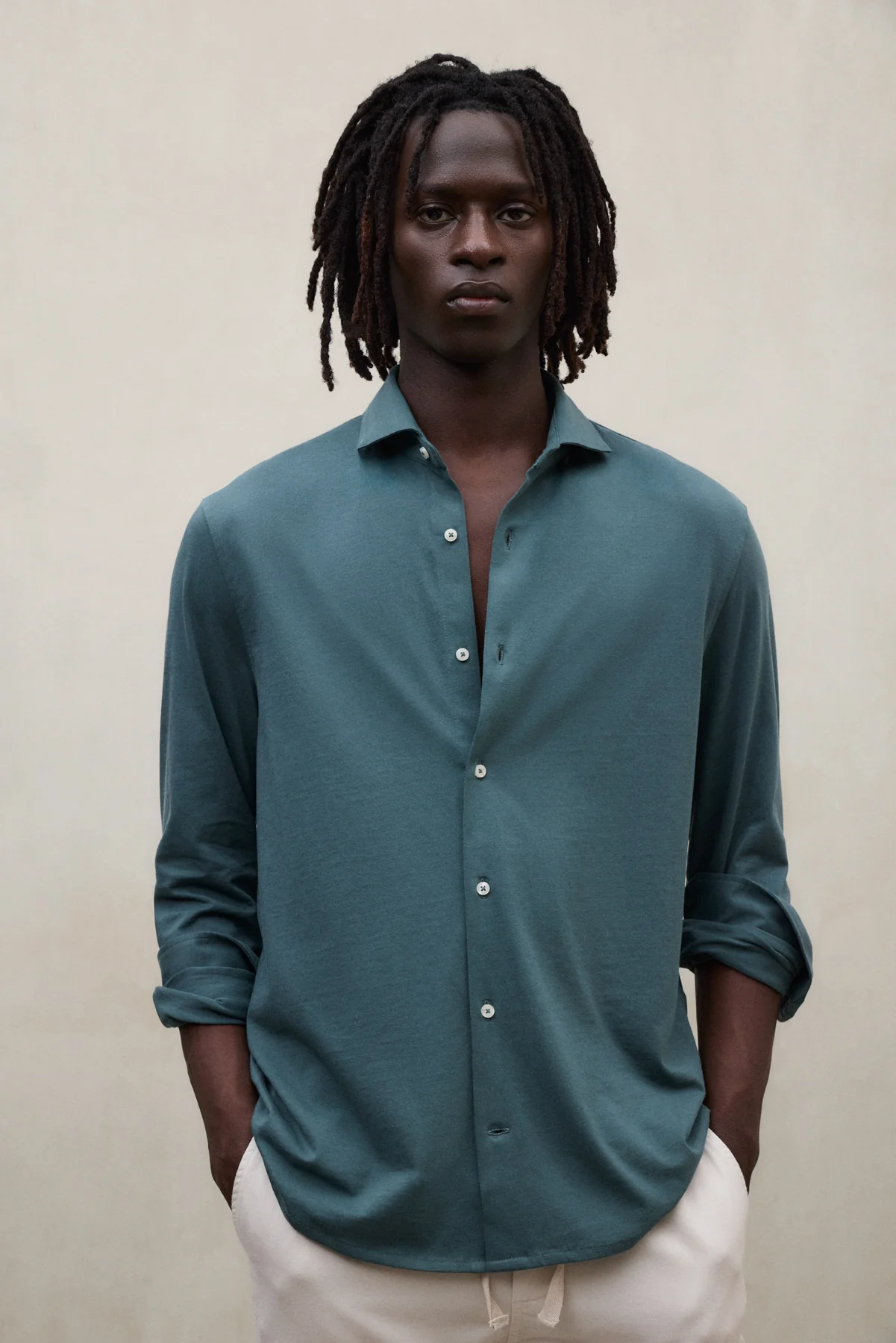 CAMISA MOLE VERDE - Image 3