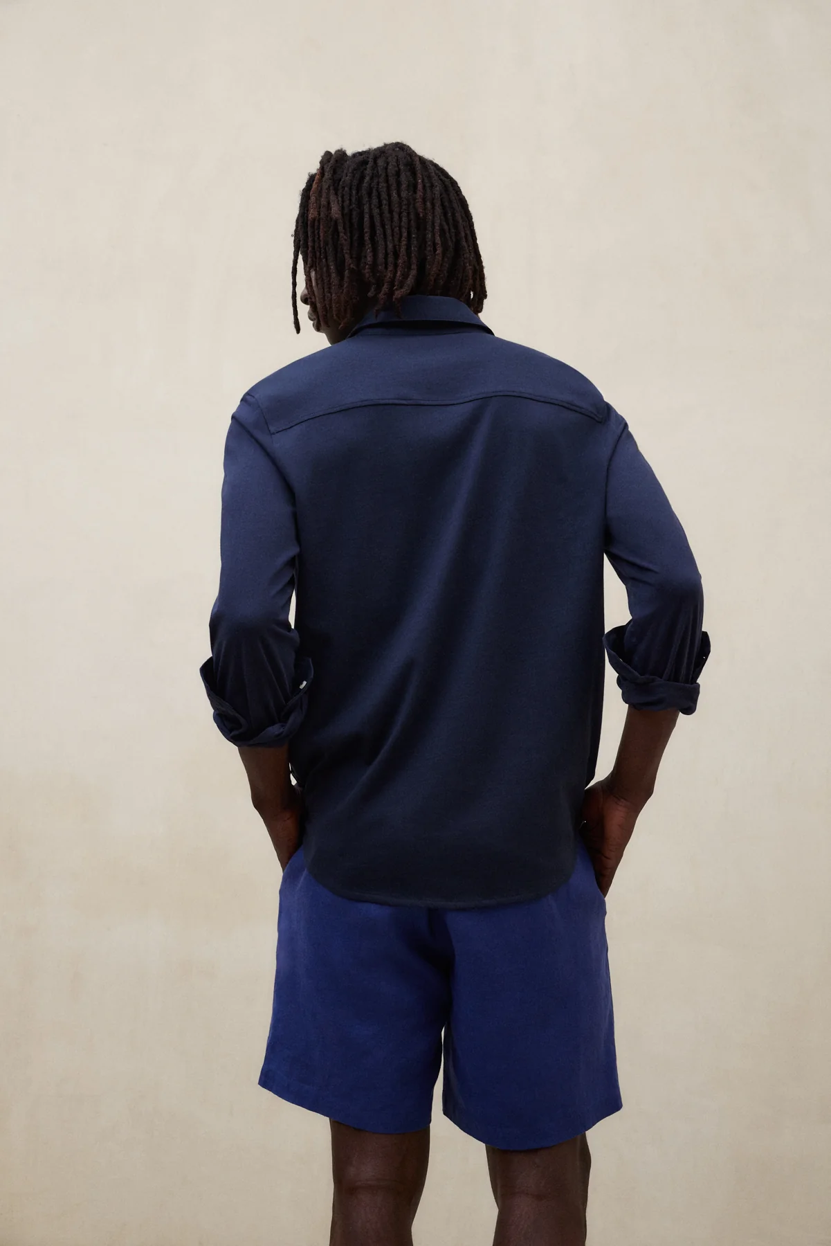 CAMISA MOLE AZUL MARINO - Image 3