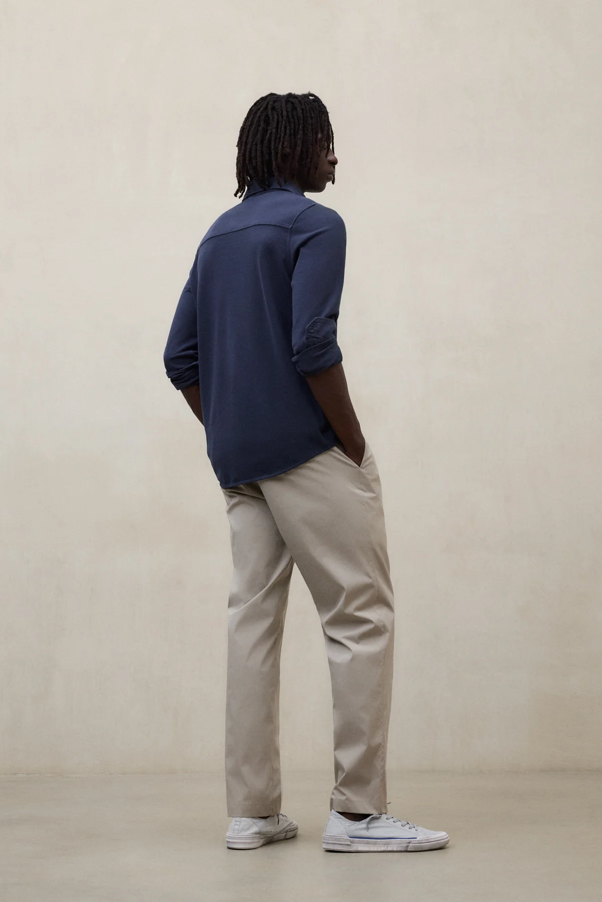 CAMISA NEW GOTHAM AZUL MARINO - Image 3